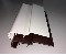 Abrollprofil 103 mm, Aluplast wei
